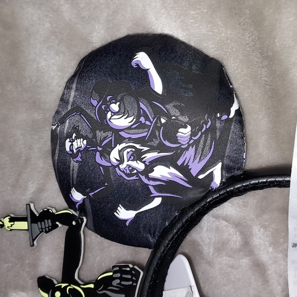 Disney Haunted mansion ears headband glow in the dark - Picture 6 of 7